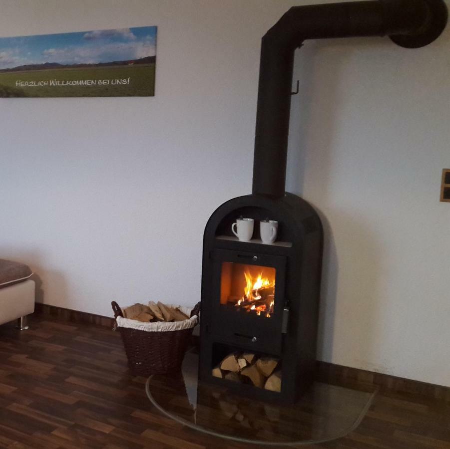 Urlaub mit Hund - Ferienhof Höhensonne Rathmannsdorf Exterior foto